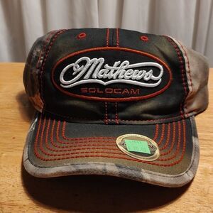 Mathews Solocam Hunting Bow Velcroback Hat - New